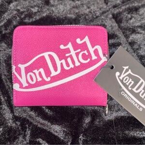 Von Dutch Vibrant Pink Wallet